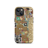 The Fulfilment - Gustav Klimt Phone Case Iphone 13 / Matte Artistic Phone Case Gustav Klimt Romantic, Romantic Art, Bloom, it Coils