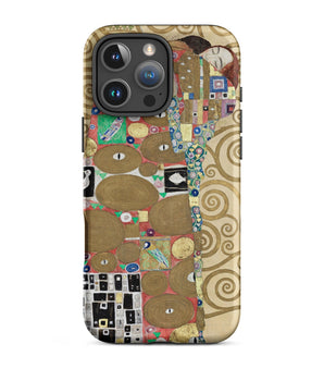 Iphone 16 Pro Max / Matte the Fulfilment - Gustav Klimt Phone Case Romantic, Art, Bloom, it Coils
