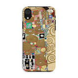 The Fulfilment - Gustav Klimt Phone Case Iphone Xr / Matte Artistic Phone Case Gustav Klimt Romantic, Romantic Art, Bloom, it Coils