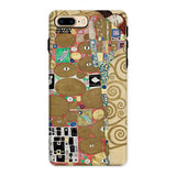 The Fulfilment - Gustav Klimt Phone Case Iphone 8 Plus / Matte Artistic Phone Case Gustav Klimt Romantic, Romantic Art, Bloom, it Coils