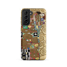 The Fulfilment Gustav Klimt Samsung Case, Galaxy S21 / Matte, Smartphone Case Artistic Gold Toned Design Inspired Gustav Klimt’s