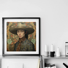 Fulin - Chinese Gay Cowboy Art Print - 20’’x20’’ / Unframed