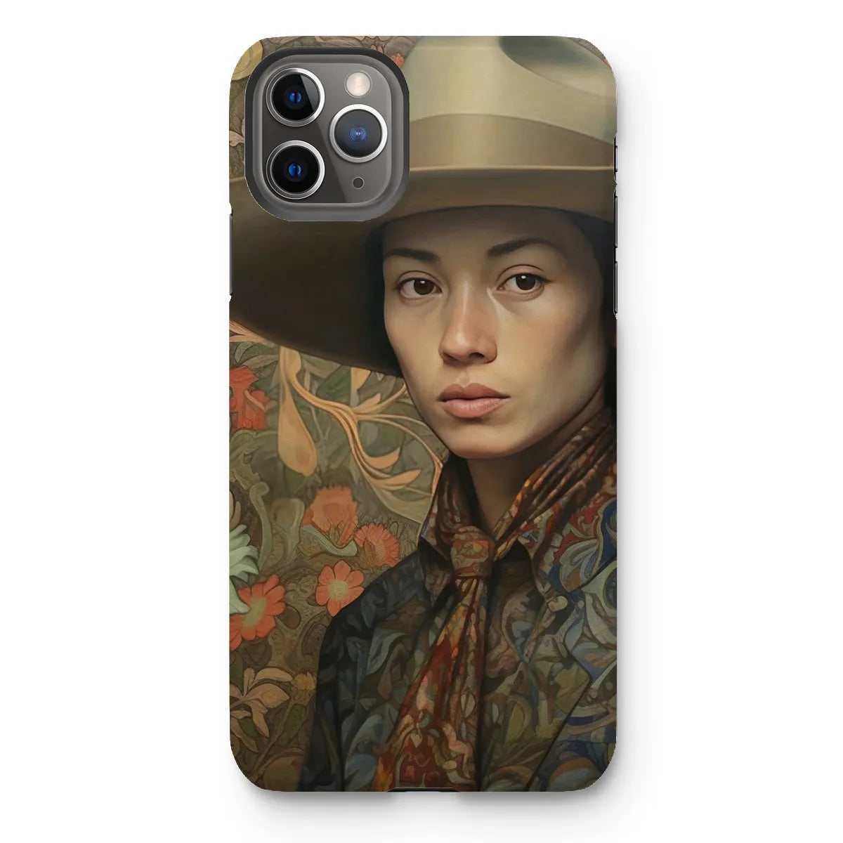 Fulin The Gay Cowboy - Dandy Gay Men Art Phone Case - Iphone 11 Pro Max / Matte - Mobile Phone Cases - Aesthetic Art
