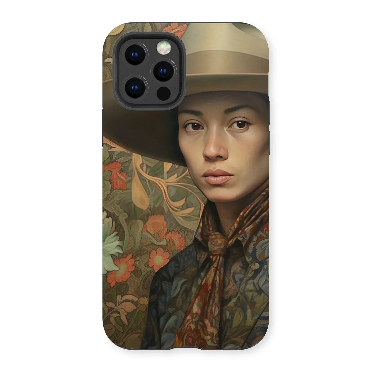 Fulin The Gay Cowboy - Dandy Gay Men Art Phone Case - Iphone 13 Pro / Matte - Mobile Phone Cases - Aesthetic Art