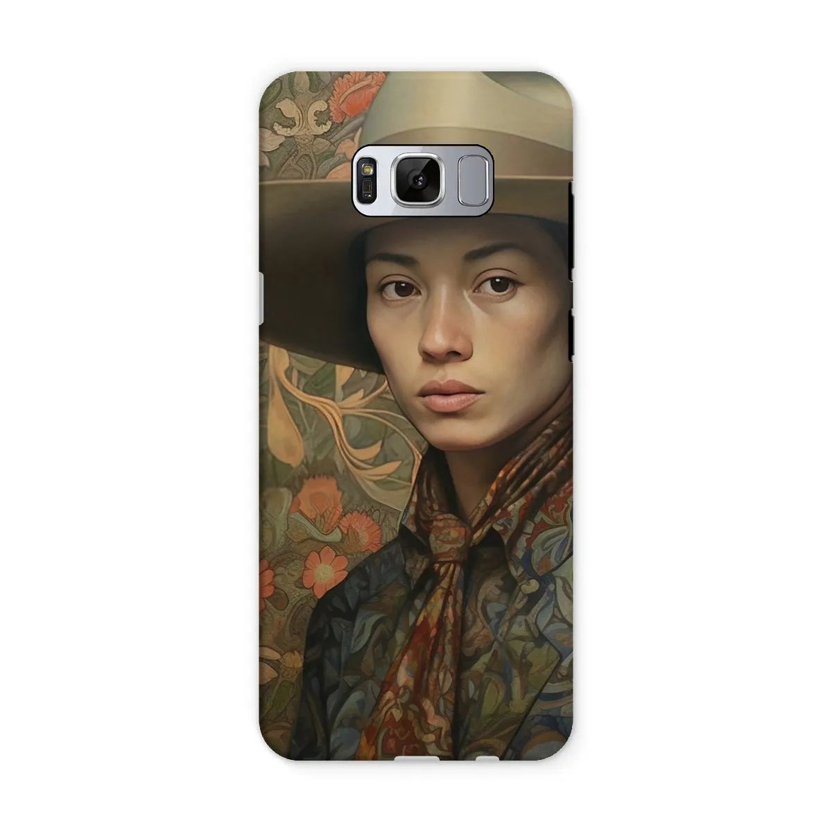 Fulin The Gay Cowboy - Dandy Gay Men Art Phone Case - Samsung Galaxy S8 / Matte - Mobile Phone Cases - Aesthetic Art