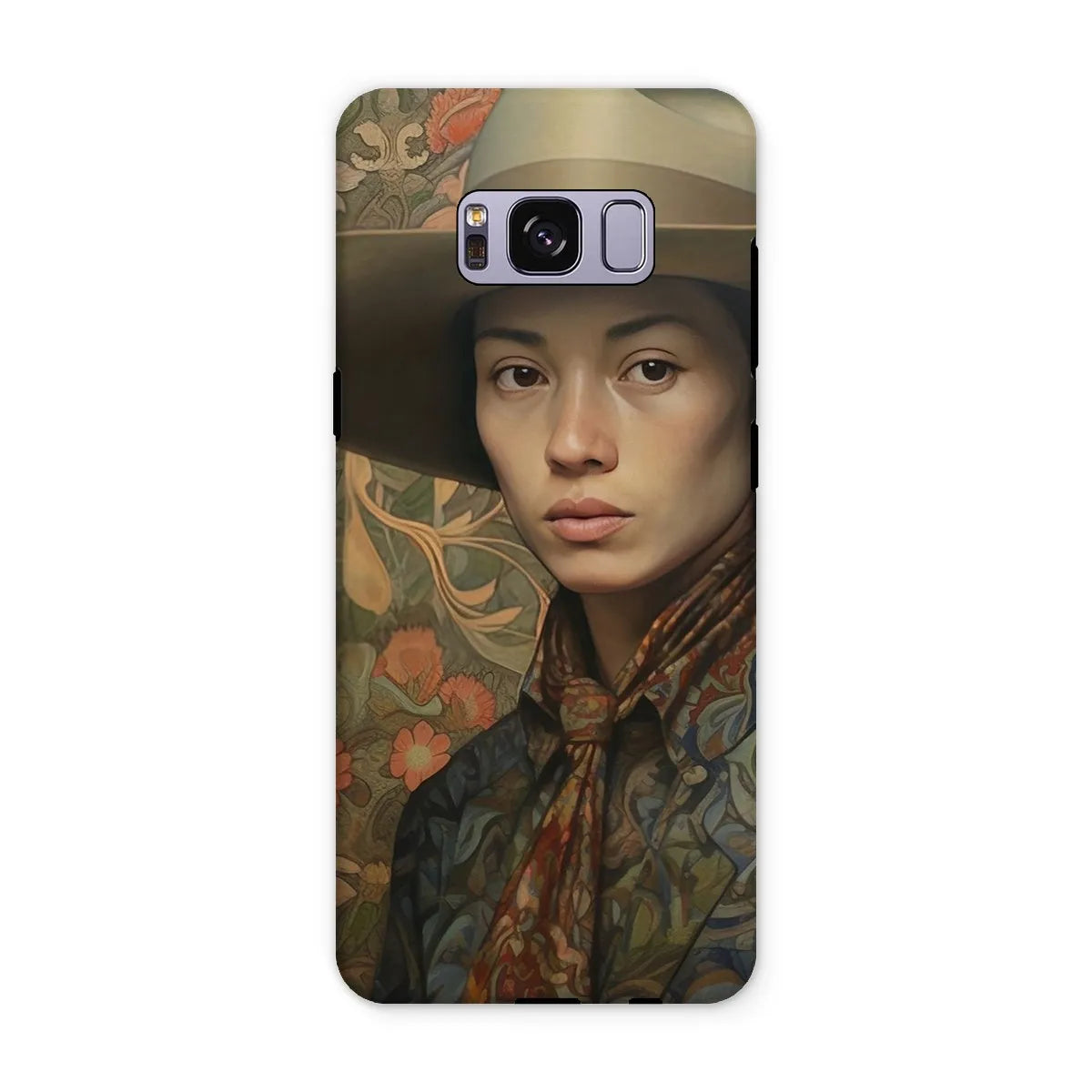 Fulin The Gay Cowboy - Dandy Gay Men Art Phone Case - Samsung Galaxy S8 Plus / Matte - Mobile Phone Cases - Aesthetic