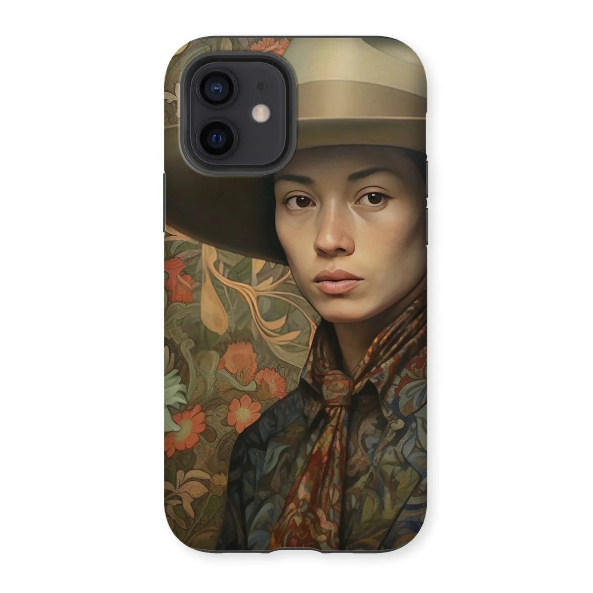 Fulin The Gay Cowboy - Dandy Gay Men Art Phone Case - Iphone 12 / Matte - Mobile Phone Cases - Aesthetic Art