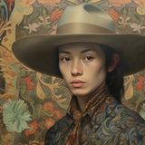 Fulin - Gaysian Chinese Cowboy Dandy Art Print - Posters Prints & Visual Artwork - Aesthetic Art