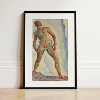Fullness - Ferdinand Hodler Art Print / Canvas, Male Nude, Prints