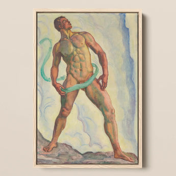 Fullness - Ferdinand Hodler Art Print / Canvas, Male Nude, Prints