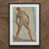 Fullness - Ferdinand Hodler Art Print / Canvas, Male Nude, Prints