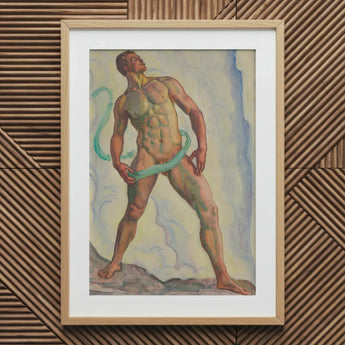Fullness - Ferdinand Hodler Art Print / Canvas, Male Nude, Prints