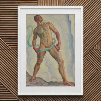 Fullness - Ferdinand Hodler Art Print / Canvas, Male Nude, Prints