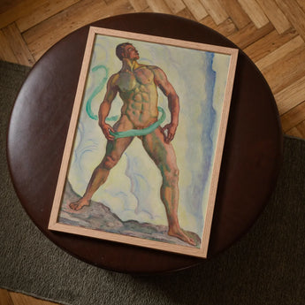 Fullness - Ferdinand Hodler Art Print / Canvas, Male Nude, Prints