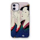 Fumiyomu Onna - Kitagawa Utamaro Iphone Case, 11 / Matte, Iphone Case Japanese Ukiyo-e Style Artwork Geisha