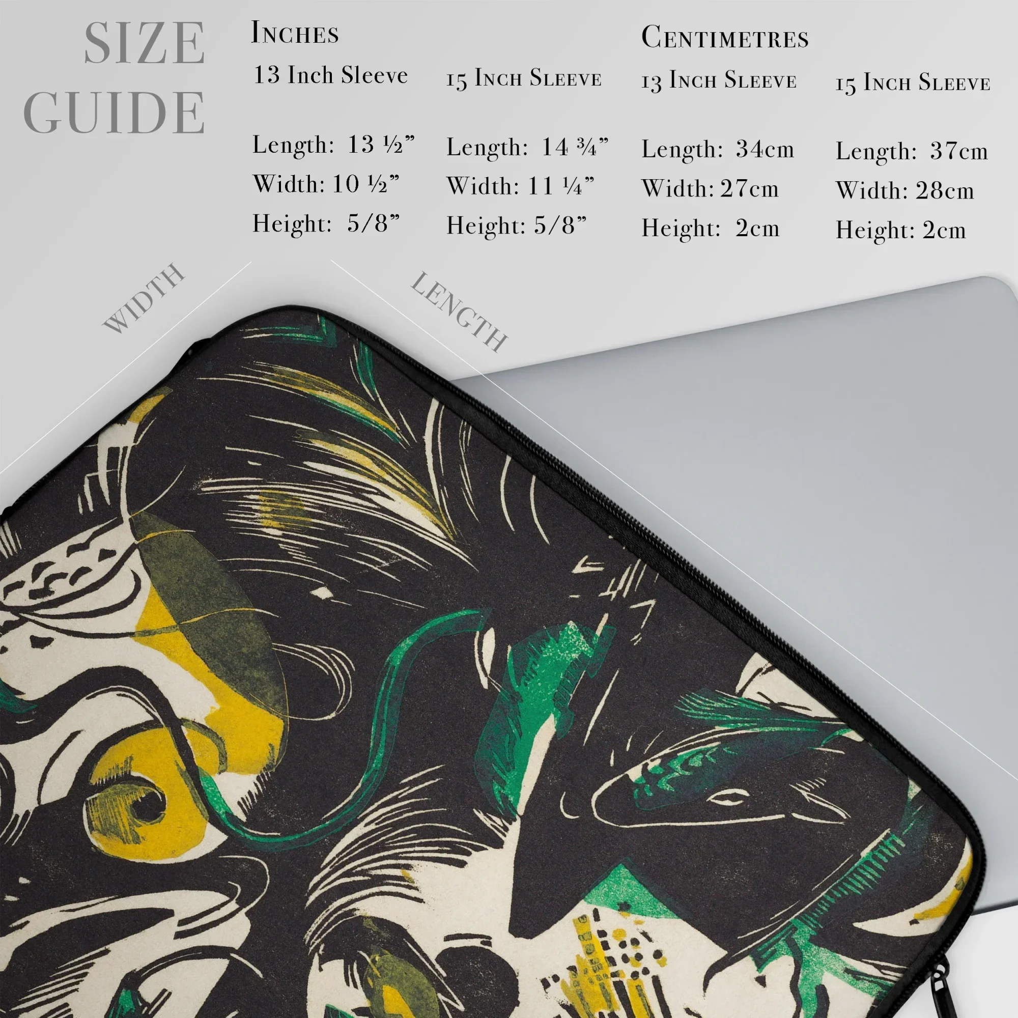 Genesis Ii - Franz Marc Abstract Expressionist Laptop Sleeve Computer Covers & Skins