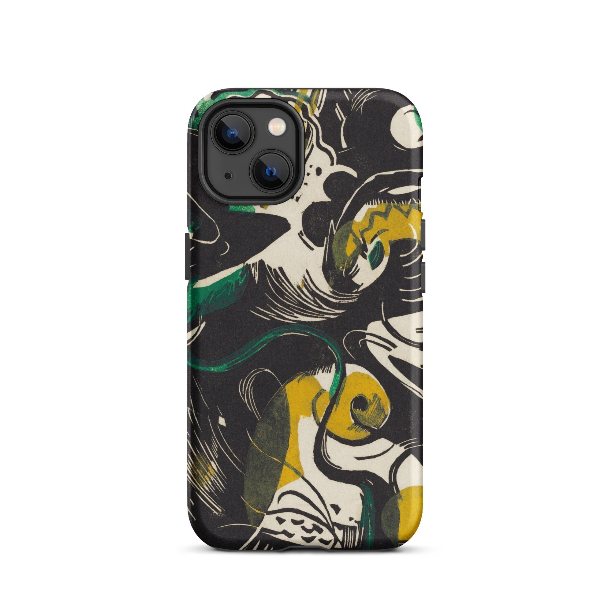 Genesis Ii Franz Marc Iphone Case, 13 / Matte, Abstract Patterned Phone Case