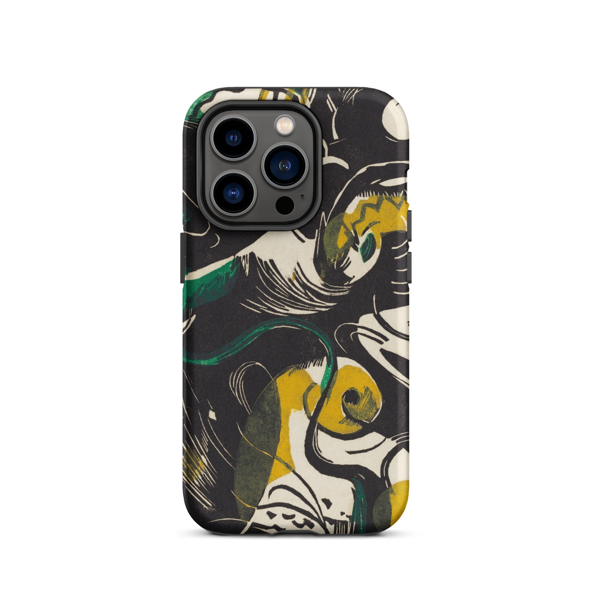 Genesis Ii Franz Marc Iphone Case, 14 Pro / Matte, Abstract Patterned Phone Case