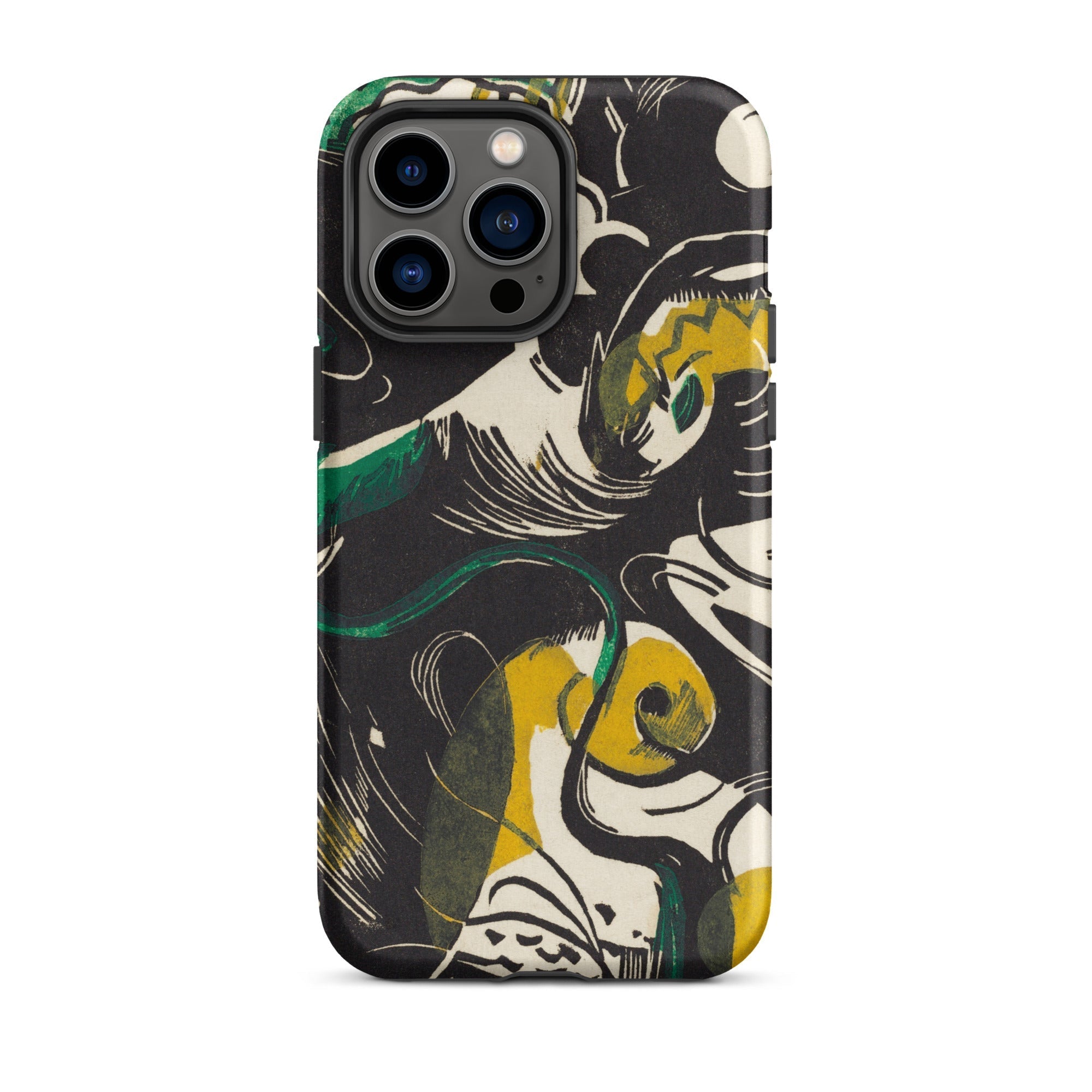 Genesis Ii Franz Marc Iphone Case, 14 Pro Max / Matte, Abstract Patterned Phone Case
