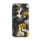 Genesis Ii Franz Marc Samsung Case, Galaxy S25 Plus / Matte, Smartphone Black Green Yellow Abstract Art Case