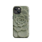 Geometric Succulent Iphone Case, 13 / Gloss, Mobile Phone Cases, Toby Leon