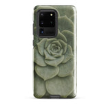 Geometric Succulent Samsung Case, Galaxy S20 Ultra / Gloss, Mobile Phone Cases, Toby Leon
