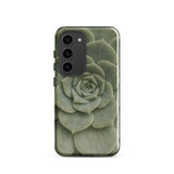 Geometric Succulent Samsung Case, Galaxy S23 / Gloss, Mobile Phone Cases, Toby Leon