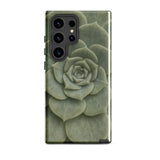 Geometric Succulent Samsung Case, Galaxy S24 Ultra / Gloss, Mobile Phone Cases, Toby Leon