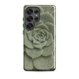 Geometric Succulent Samsung Case, Galaxy S25 Ultra / Gloss, Mobile Phone Cases, Toby Leon