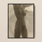 Georgia O’keeffe Torso - Alfred Stieglitz Art Print / Canvas, 12x16’’ / 31x41cm / Black Frame, Posters Prints & Visual Artwork, Toby Leon