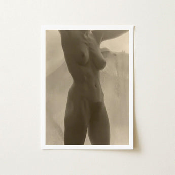 Georgia O’keeffe Torso - Alfred Stieglitz Art Print / Canvas, Pressed, Small Breasts Caught, Oblique Window Light, Prints