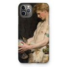 Germanic Warrior with Helmet - Osmar Schindler Iphone Case - 11 Pro Max / Matte