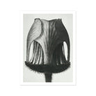 Geum Rivale (nodding Avens Flower–bud) Karl Blossfeldt Art Print, Black White Photograph Tulip Seed Pod