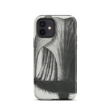 Geum Rivale (nodding Avens) - Karl Blossfeldt Iphone Case, 12 / Matte, Black White Floral Phone Case