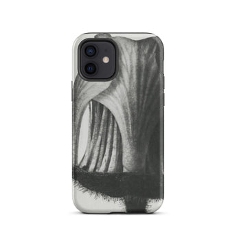 Geum Rivale (nodding Avens) - Karl Blossfeldt Iphone Case, 12 / Matte, Black White Floral Phone Case