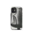 Geum Rivale (nodding Avens) Karl Blossfeldt Iphone Case, 12 Mini / Matte, Black White Floral Phone Case