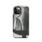 Geum Rivale (nodding Avens) Karl Blossfeldt Iphone Case, 12 Pro / Matte, Black White Floral Phone Case
