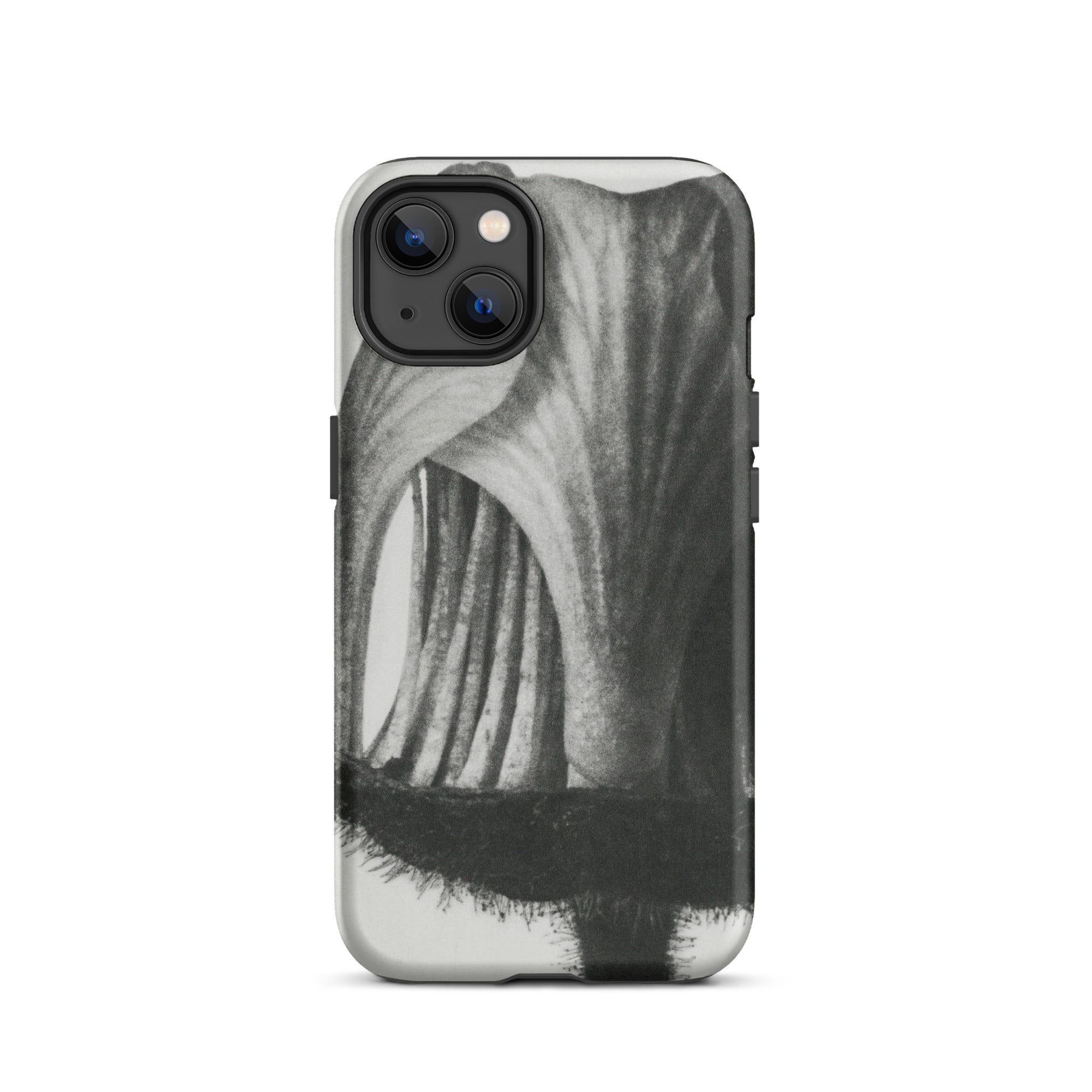 Geum Rivale (nodding Avens) Karl Blossfeldt Iphone Case, 13 / Matte, Black White Floral Phone Case
