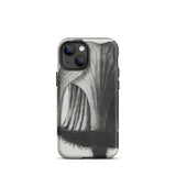 Geum Rivale (nodding Avens) - Karl Blossfeldt Iphone Case, 13 Mini / Matte, Black White Floral Phone Case