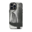 Geum Rivale (nodding Avens) Karl Blossfeldt Iphone Case, 13 Pro Max / Matte, Black White Floral Phone Case