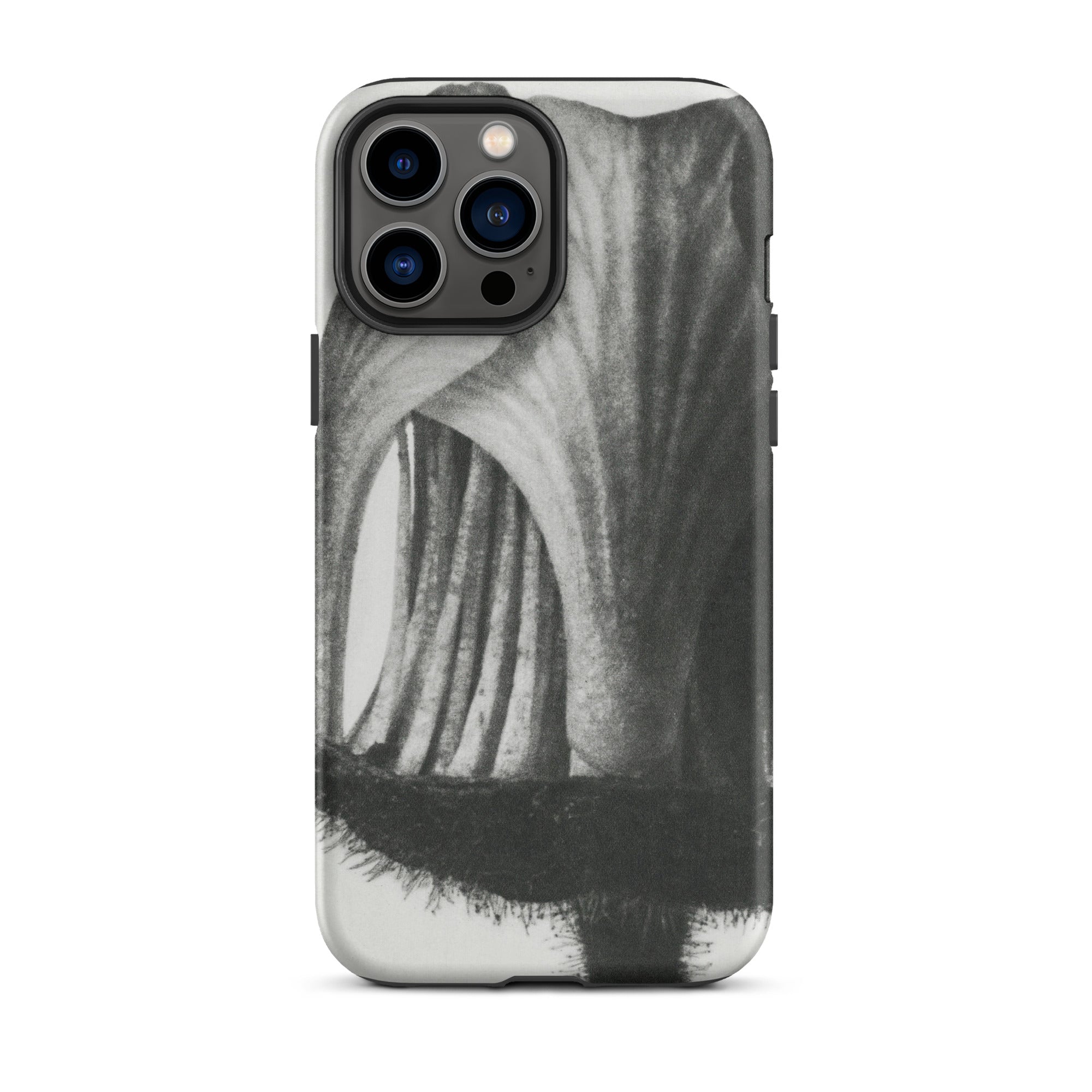 Geum Rivale (nodding Avens) Karl Blossfeldt Iphone Case, 13 Pro Max / Matte, Black White Floral Phone Case