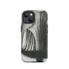 Geum Rivale (nodding Avens) Karl Blossfeldt Iphone Case, 14 / Matte, Black White Floral Phone Case