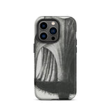 Geum Rivale (nodding Avens) - Karl Blossfeldt Iphone Case, 14 Pro / Matte, Black White Phone Case