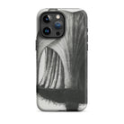 Geum Rivale (nodding Avens) Karl Blossfeldt Iphone Case, 15 Pro Max / Matte, Black White Floral Phone Case