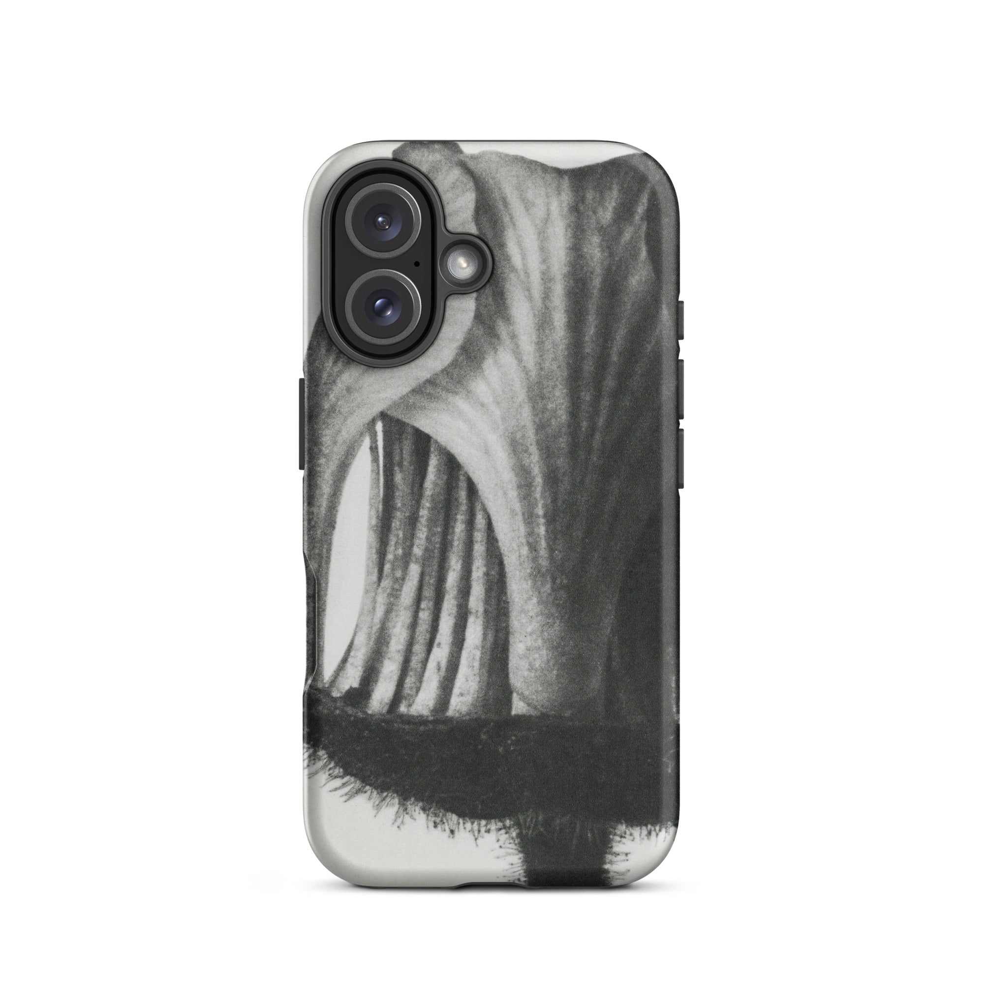 Geum Rivale (nodding Avens) Karl Blossfeldt Iphone Case, 16 / Matte, Black White Floral Phone Case