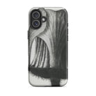 Geum Rivale (nodding Avens) Karl Blossfeldt Iphone Case, 16 Plus / Matte, Black White Floral Phone Case