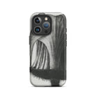Geum Rivale (nodding Avens) Karl Blossfeldt Iphone Case, 16 Pro / Matte, Black White Floral Phone Case
