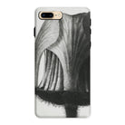 Geum Rivale (nodding Avens) Karl Blossfeldt Iphone Case, 8 Plus / Matte, Black White Floral Phone Case