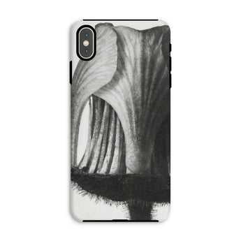 Geum Rivale (nodding Avens) - Karl Blossfeldt Iphone Case, Xs Max / Matte, Black White Floral Phone Case