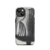 Geum Rivale (nodding Avens) - Karl Blossfeldt Phone Case Iphone 13 / Matte Black White Floral Phone Case Karl Blossfeldt, Geum Rivale,